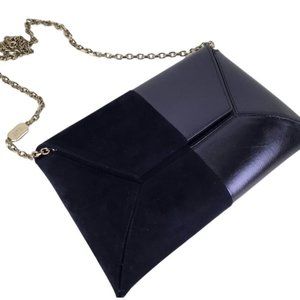STUART WEITZMAN CLUTCH (WITH CHAIN BAG)